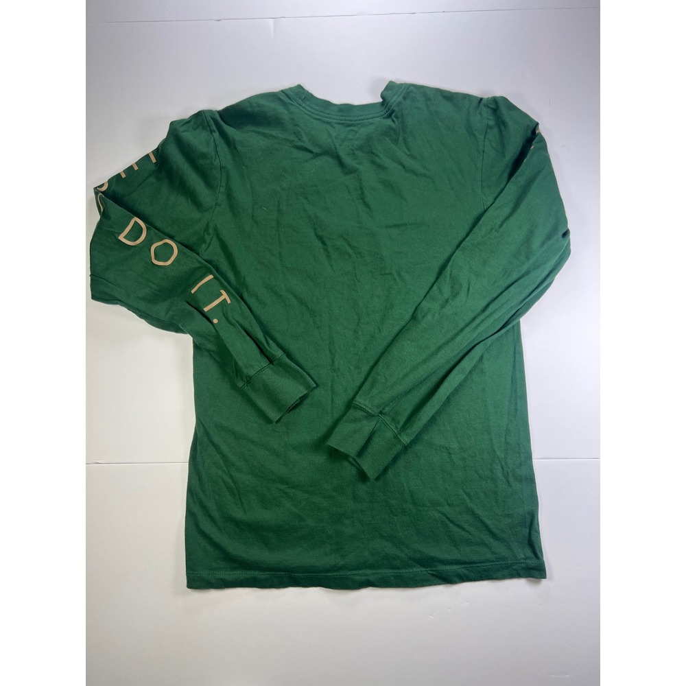 Nike Long Sleeve T-Shirt Mens Small Green Nike‎ Air Just Do It Graphic Tee - Picture 5 of 6